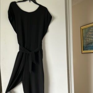 LOF Black Sheath jumpsuit with Dolman Sleeves